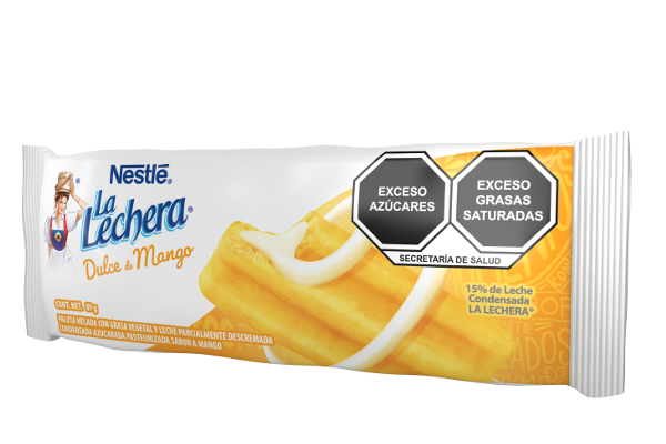 Paleta La lechera dulce de mango