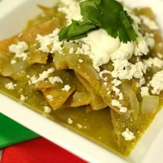 Chilaquiles con pollo