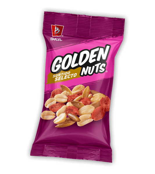 Cacahuates Golden Nuts Surtido Selecto 100 gr