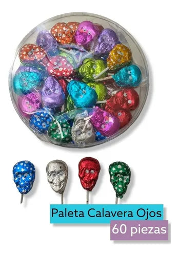 Paleta de Chocolate con ojos