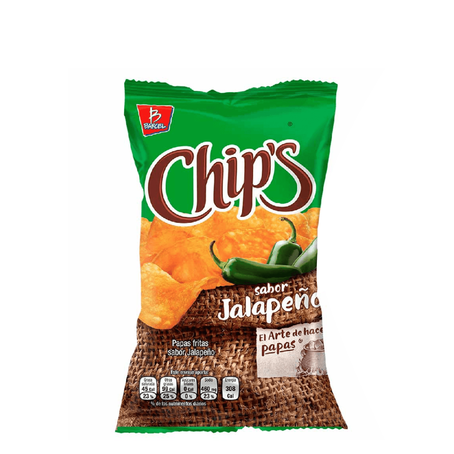 Chips Jalapeño 60 gr