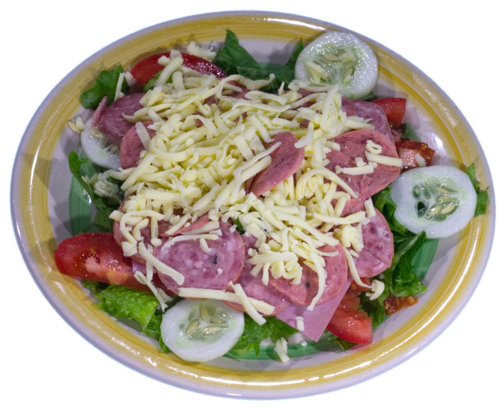 Ensalada salami y pepperoni