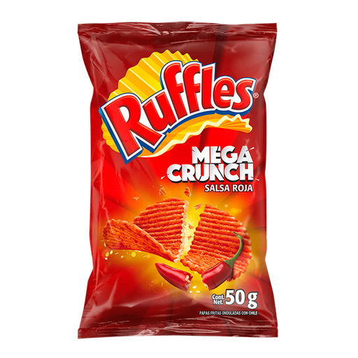 Ruffles Crunch Salsa Roja