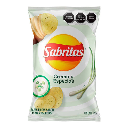 Sabritas crema y especias