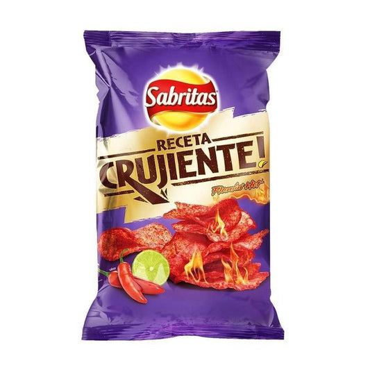 Sabritas Receta crujiente Flaming Hot